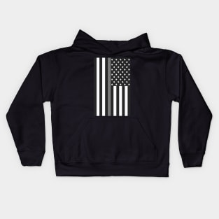 American Flag, Correctional Officer Gifts Kids Hoodie